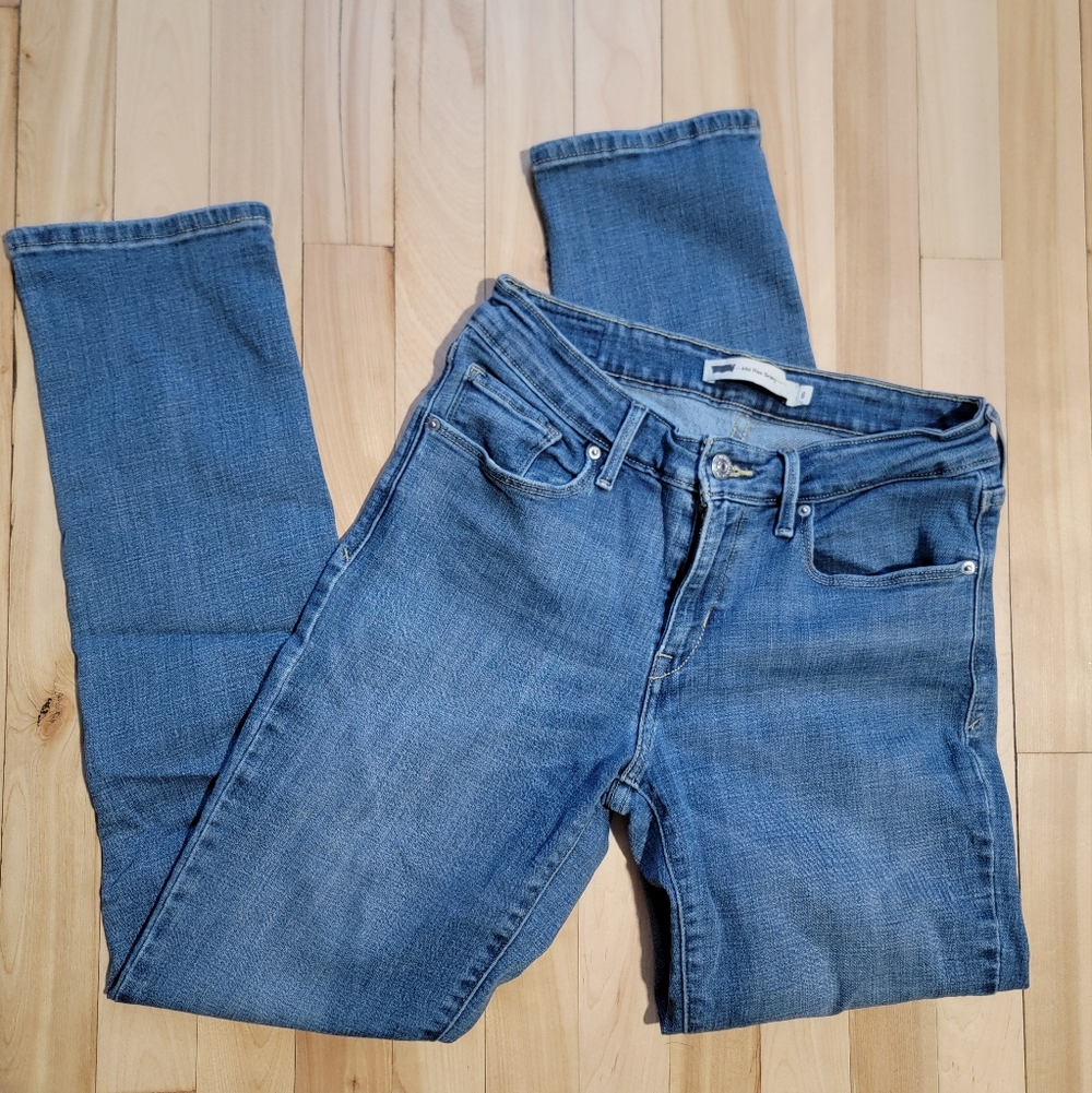 Levi's Mid-Rise Skinny Classic Blue Women's Jeans Size 6